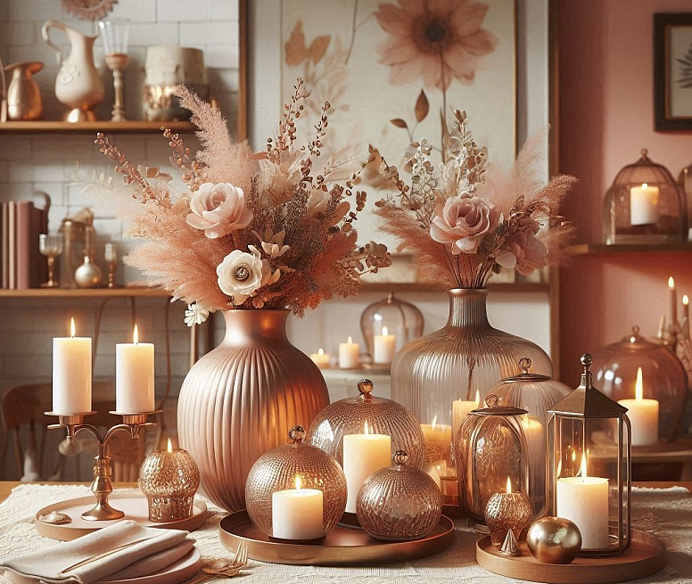 elegant home decor candles