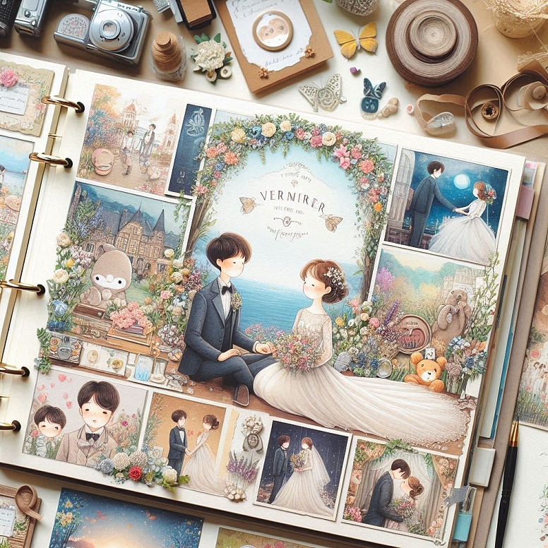 wedding scrapbook